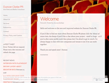 Tablet Screenshot of duncanclarkepr.wordpress.com