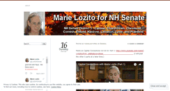 Desktop Screenshot of marie4nh.wordpress.com