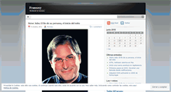 Desktop Screenshot of franxesy.wordpress.com