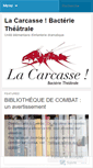 Mobile Screenshot of lacarcasse.wordpress.com