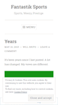 Mobile Screenshot of fantastiksports.wordpress.com
