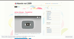 Desktop Screenshot of manelenoi2009.wordpress.com