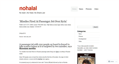 Desktop Screenshot of nohalal.wordpress.com