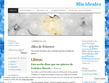 Tablet Screenshot of misideales.wordpress.com