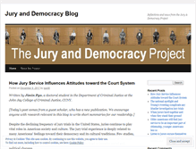 Tablet Screenshot of jurydemocracy.wordpress.com