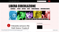 Desktop Screenshot of liberacircolazione.wordpress.com