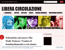 Tablet Screenshot of liberacircolazione.wordpress.com