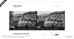 Desktop Screenshot of kanan48.wordpress.com