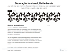 Tablet Screenshot of facilebarato.wordpress.com