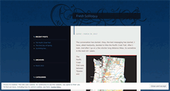 Desktop Screenshot of freshsoliloquy.wordpress.com