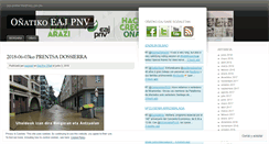 Desktop Screenshot of eajpnvonati.wordpress.com