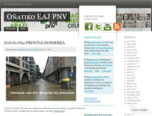 Tablet Screenshot of eajpnvonati.wordpress.com