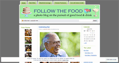 Desktop Screenshot of followthefood.wordpress.com