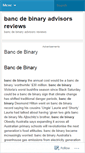 Mobile Screenshot of br.bancdebinaryadvisorsreviews.wordpress.com