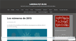 Desktop Screenshot of laboralfq.wordpress.com