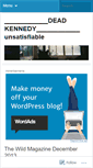 Mobile Screenshot of deadkennedy.wordpress.com
