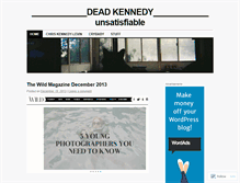 Tablet Screenshot of deadkennedy.wordpress.com