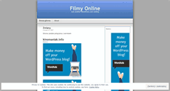 Desktop Screenshot of filmyonline.wordpress.com