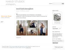 Tablet Screenshot of harveystudios.wordpress.com