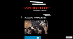 Desktop Screenshot of cavalohorseexp.wordpress.com