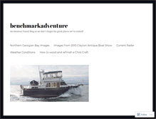 Tablet Screenshot of benchmarkadventure.wordpress.com