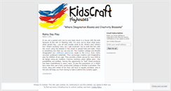 Desktop Screenshot of kidscraftusa.wordpress.com