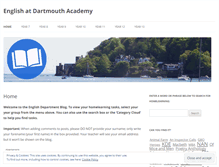 Tablet Screenshot of dartmouthacademyeng.wordpress.com