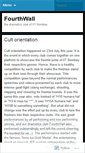 Mobile Screenshot of fourthwalliitb.wordpress.com