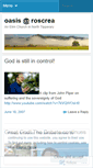 Mobile Screenshot of oasisroscrea.wordpress.com