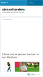 Mobile Screenshot of abraxaliteratura.wordpress.com