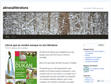 Tablet Screenshot of abraxaliteratura.wordpress.com