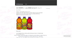 Desktop Screenshot of drinkarizona.wordpress.com