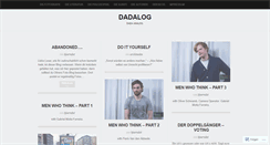 Desktop Screenshot of dadalog.wordpress.com