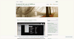 Desktop Screenshot of gardencad.wordpress.com