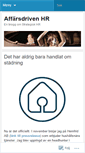 Mobile Screenshot of affarsdrivenhr.wordpress.com