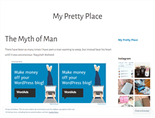 Tablet Screenshot of myprettyplace.wordpress.com