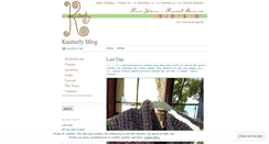 Desktop Screenshot of knitterlyblog.wordpress.com