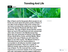 Tablet Screenshot of lovetraveling.wordpress.com