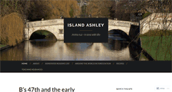 Desktop Screenshot of islandashley.wordpress.com