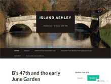 Tablet Screenshot of islandashley.wordpress.com