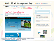 Tablet Screenshot of multipixeldevelopment.wordpress.com