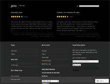Tablet Screenshot of junv.wordpress.com
