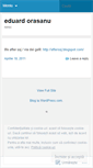 Mobile Screenshot of eduardorasanu.wordpress.com
