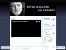 Tablet Screenshot of brianmclaren.wordpress.com