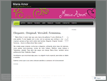 Tablet Screenshot of claumariaamor.wordpress.com