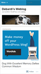 Mobile Screenshot of debardi.wordpress.com