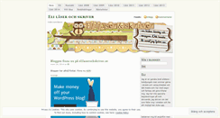 Desktop Screenshot of elilaserochskriver.wordpress.com
