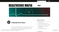 Desktop Screenshot of healthcaremafia.wordpress.com