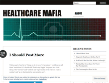 Tablet Screenshot of healthcaremafia.wordpress.com
