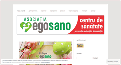 Desktop Screenshot of egosano.wordpress.com